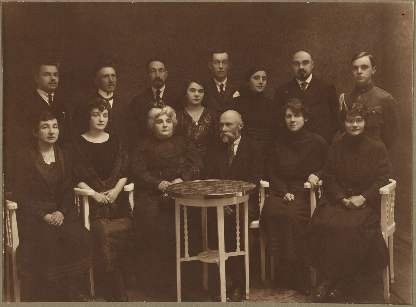 Maksas Rubinšteinas, Šalkauskių šeima 1921 metais