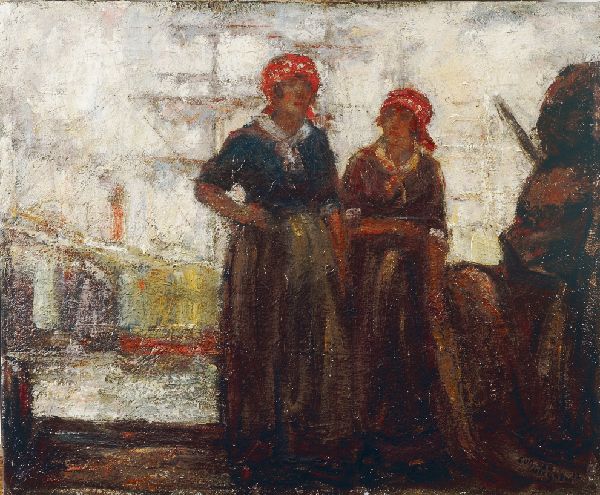 Eugeen Van Mieghem, At the Docks