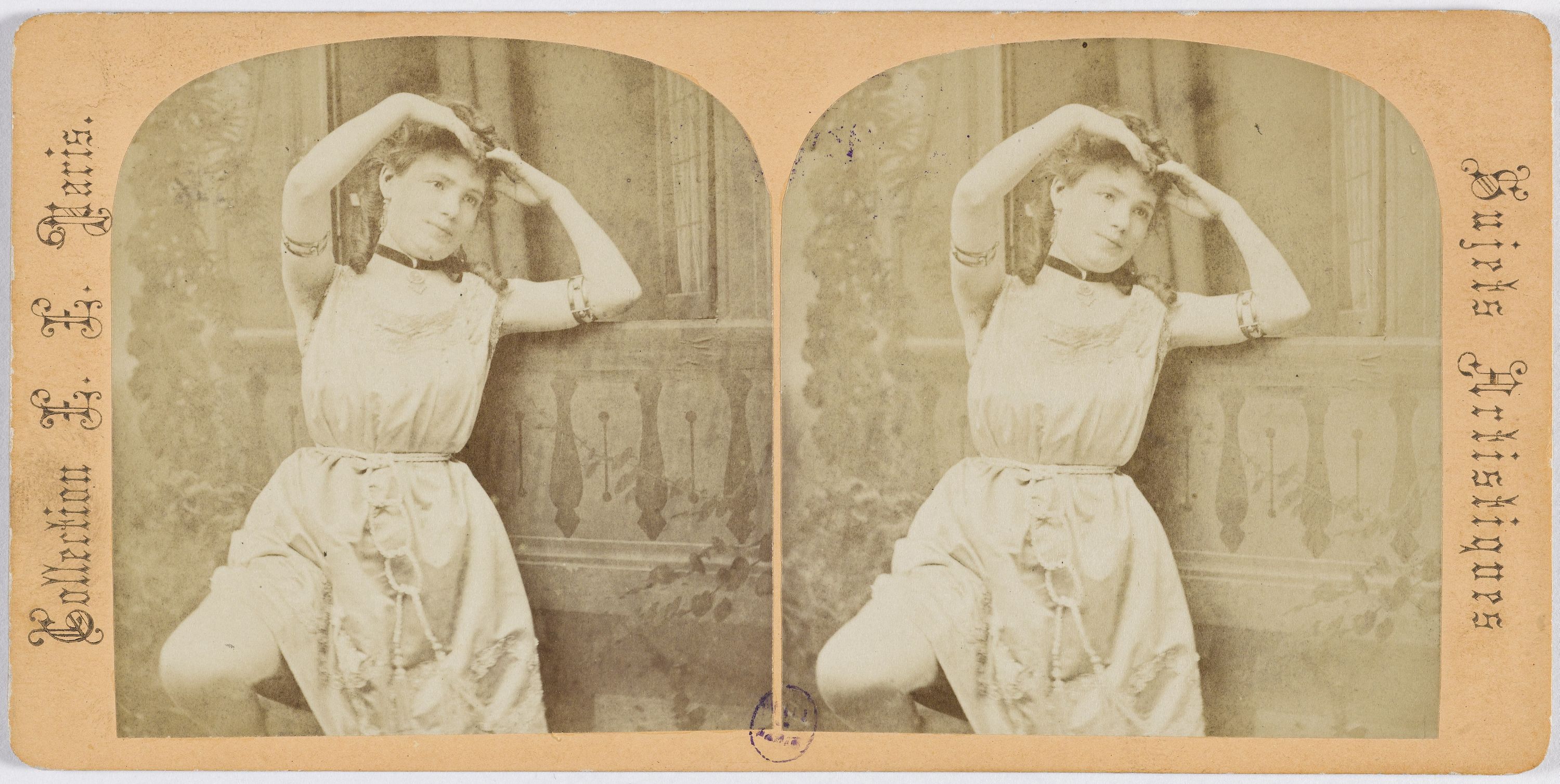 Anonyme, Portrait de Denain, thèâtre des Folies-Bergère
