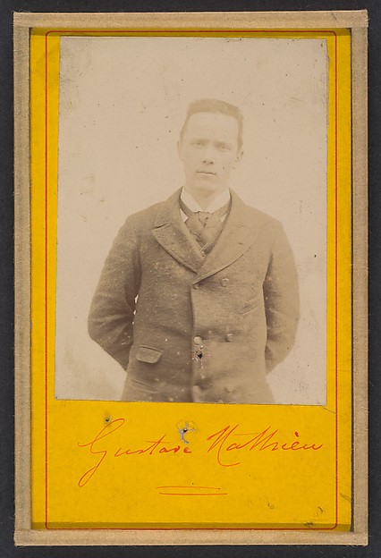 Alphonse Bertillon, Mathieu. Gustave.