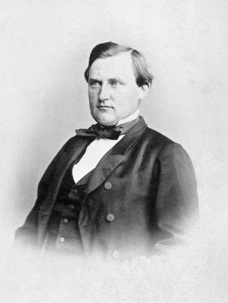 Anno Domkirkeodden, PORTRETT: BRUKSEIER ANDREAS SÆHLIE OLSEN 1832 - 1896, SÆLI GÅRDTIDL. REG: OF 9117