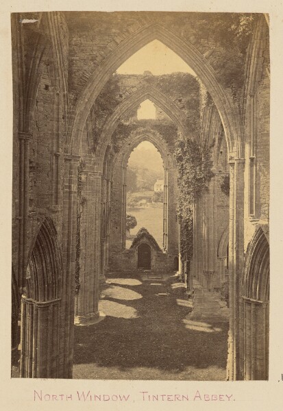 Unknown, [View of North Window in Tintern Abbey]