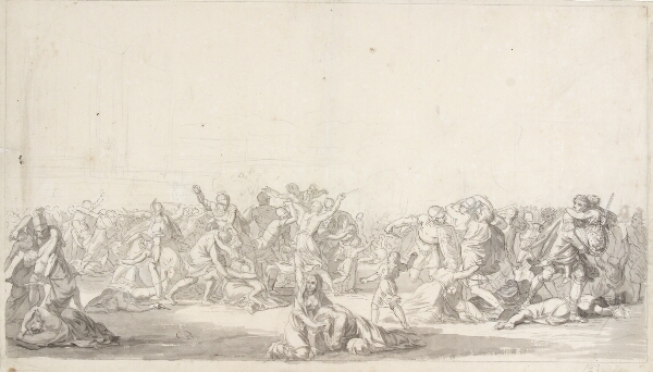 C.W. Eckersberg, Sabinerindernes Rov