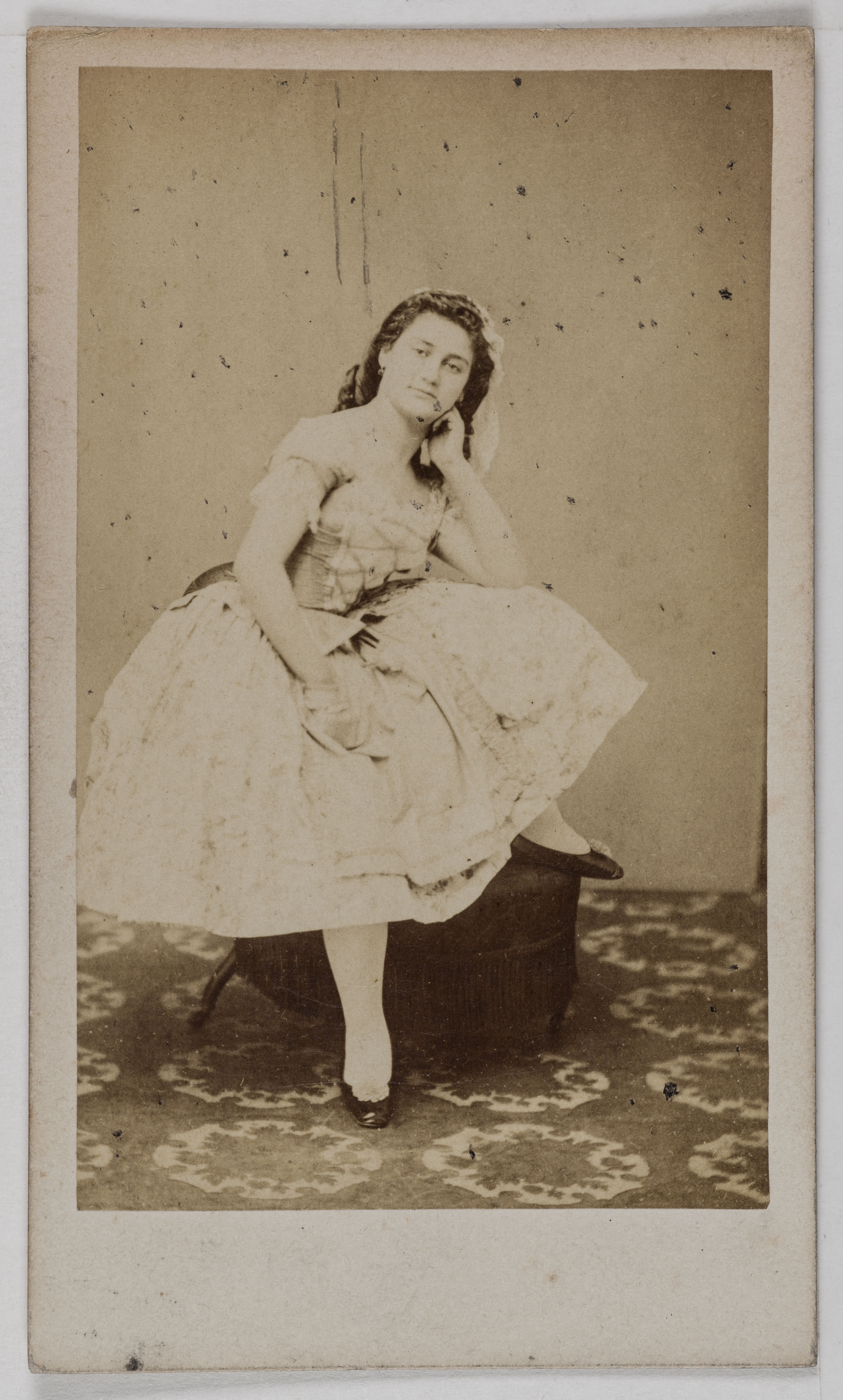 Ulric Grob, Portrait de Malvina, (danseuse)