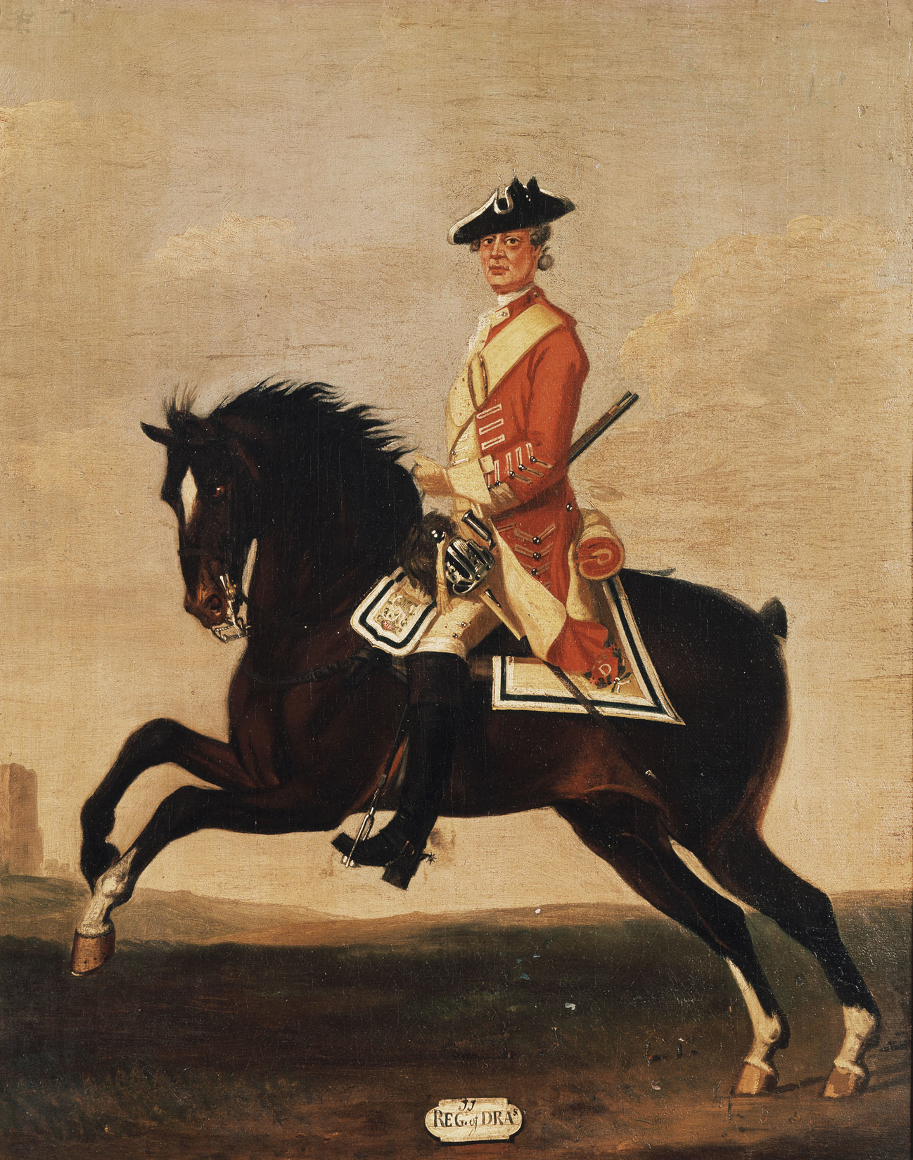 David Morier, Private, 11th Dragoons, 1751
