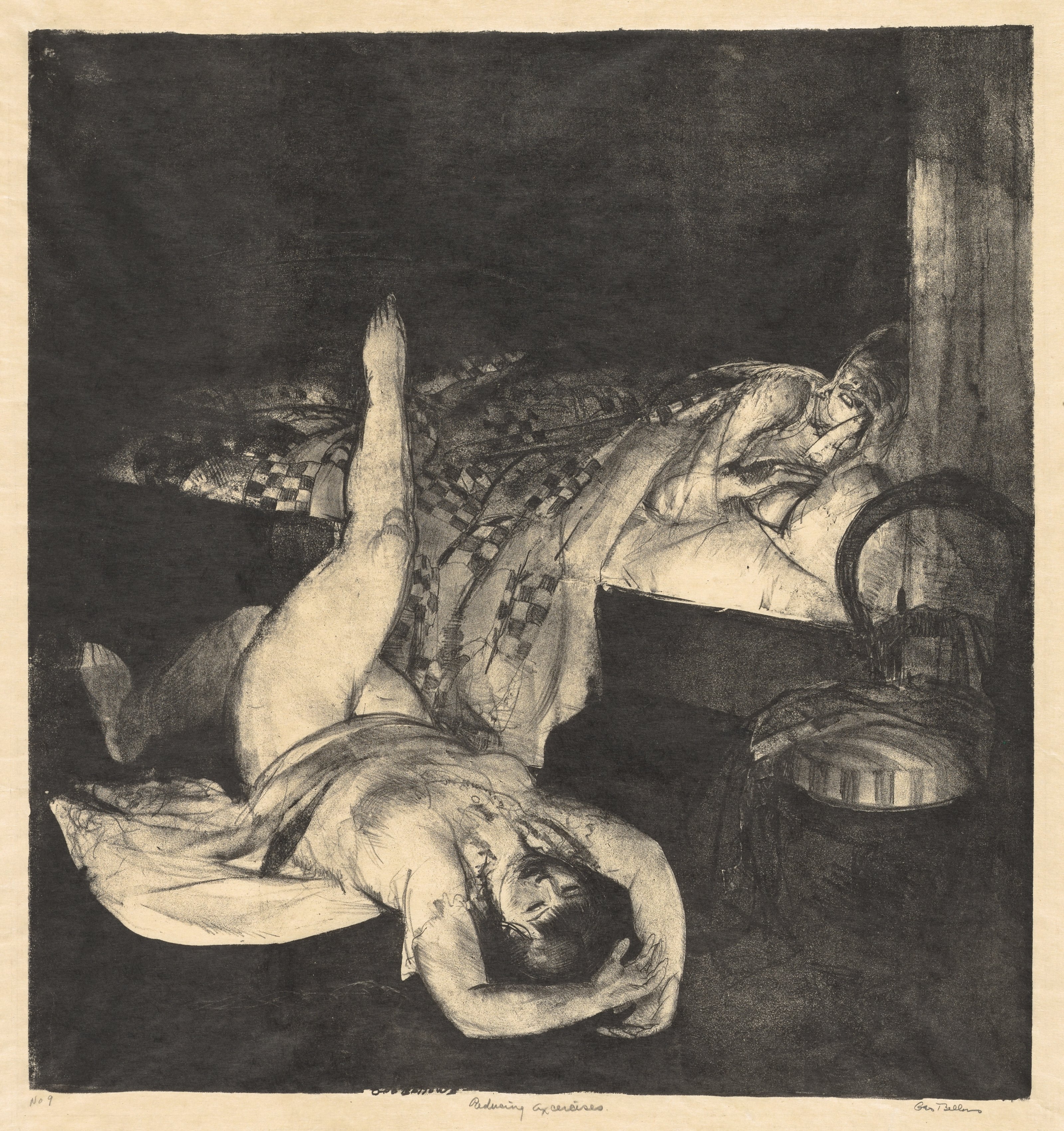 George Bellows, Reducing Exercises