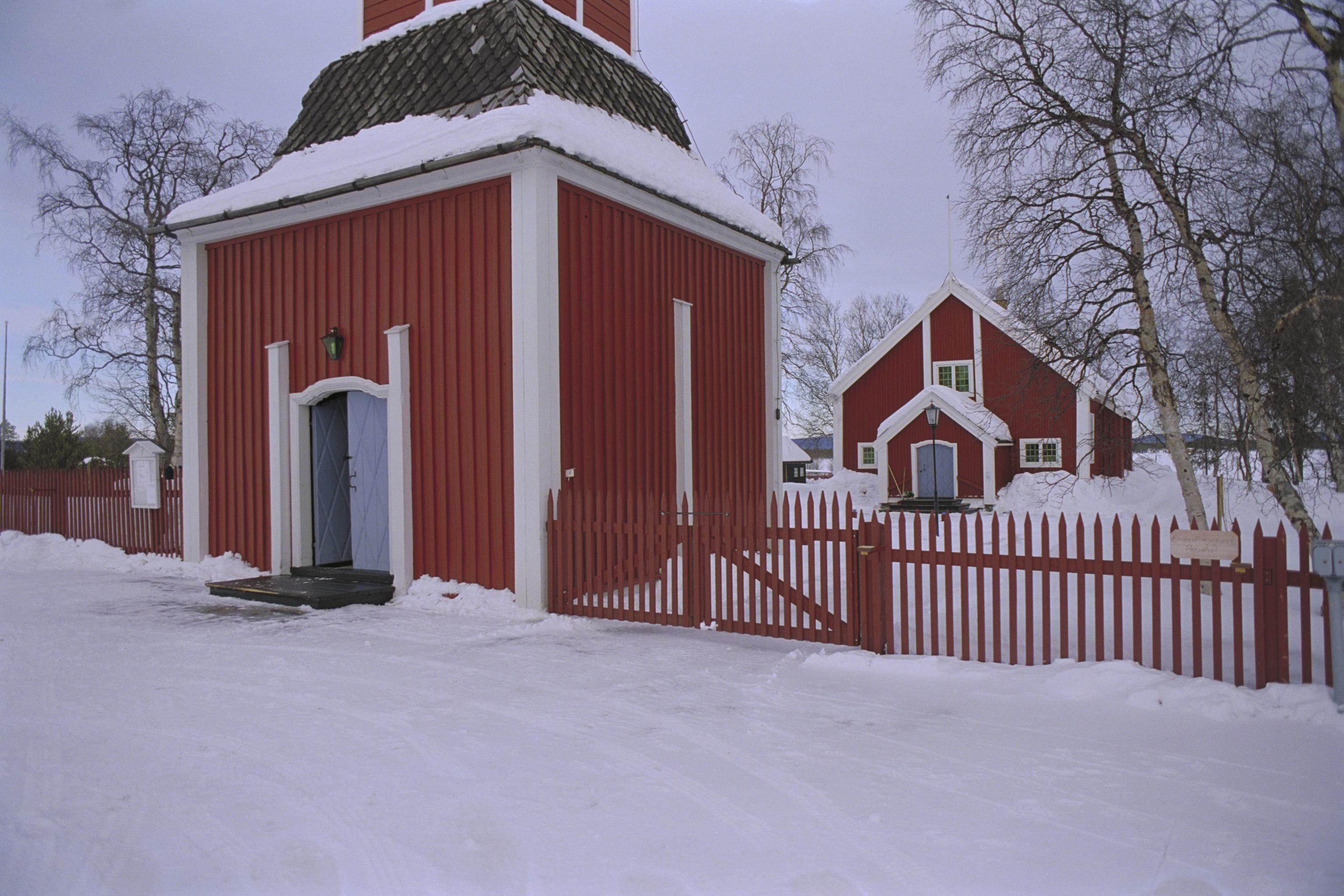 Bengt A Lundberg, Jukkasjärvi kyrka