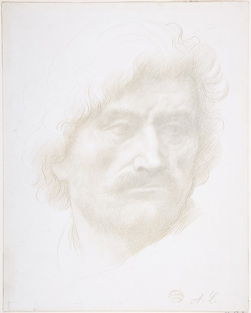 Alphonse Legros, Head of a Man