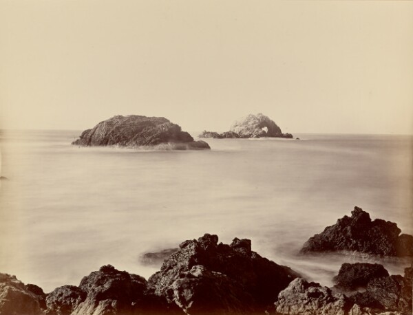 Carleton Watkins, [Seal Rocks from the Point]