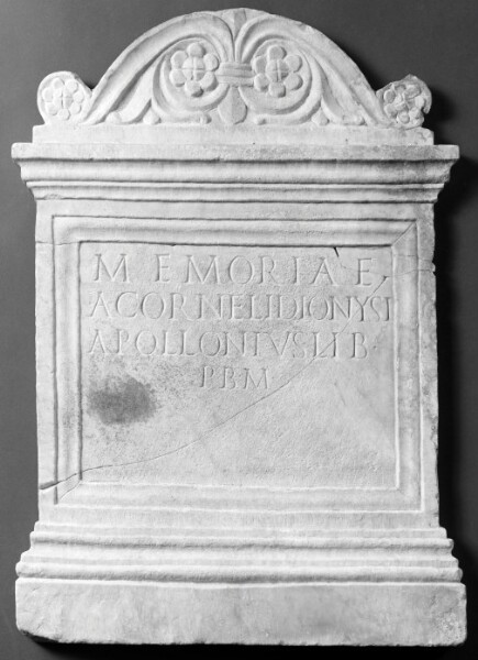 Unknown, Front of a Roman Funerary Altar
