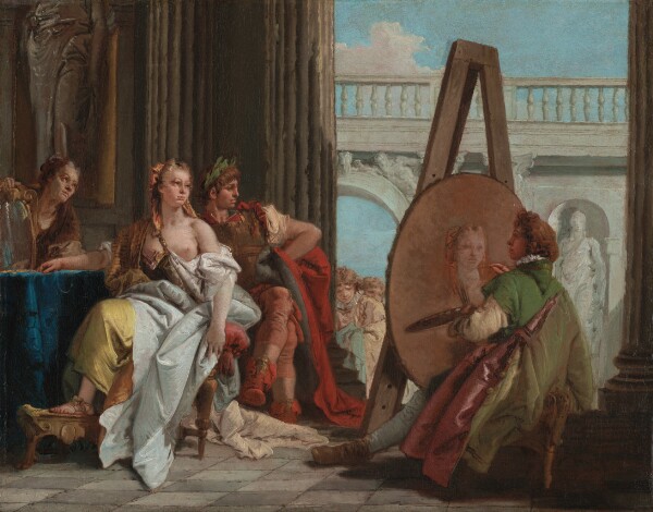 Giovanni Battista Tiepolo, Alexander the Great and Campaspe in the Studio of Apelles