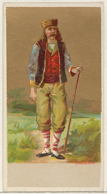 Allen & Ginter, Bulgaria, from the Natives in Costume series (N16), Teofani Issue, for Allen & Ginter Cigarettes Brands