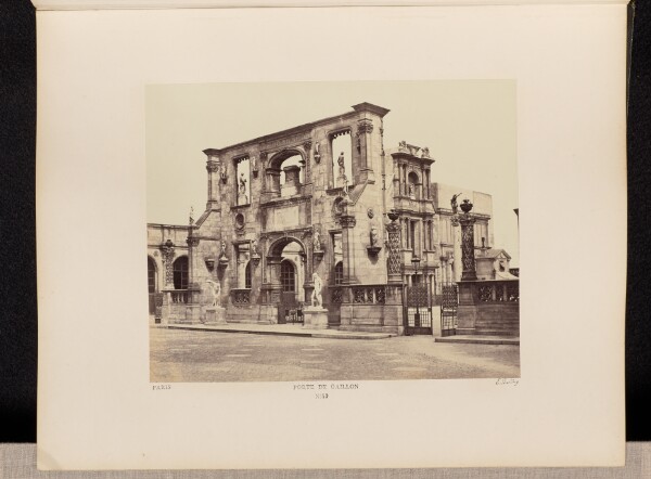 Édouard Baldus, Porte de Gaillon (No. 49)