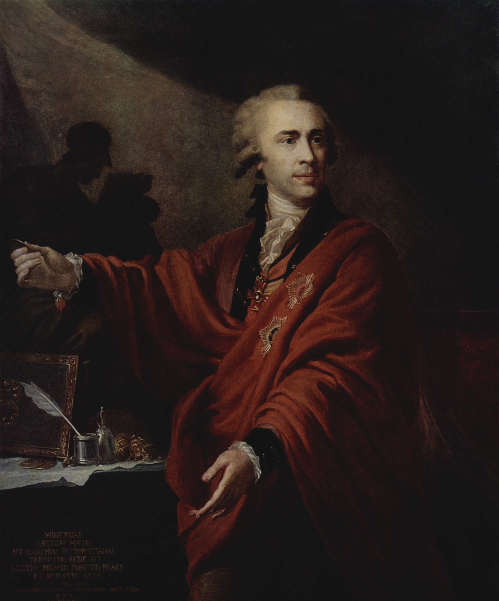 Johann Baptist von Lampi the Elder, Porträt des Grafen Alexej Mussin-Puschkin