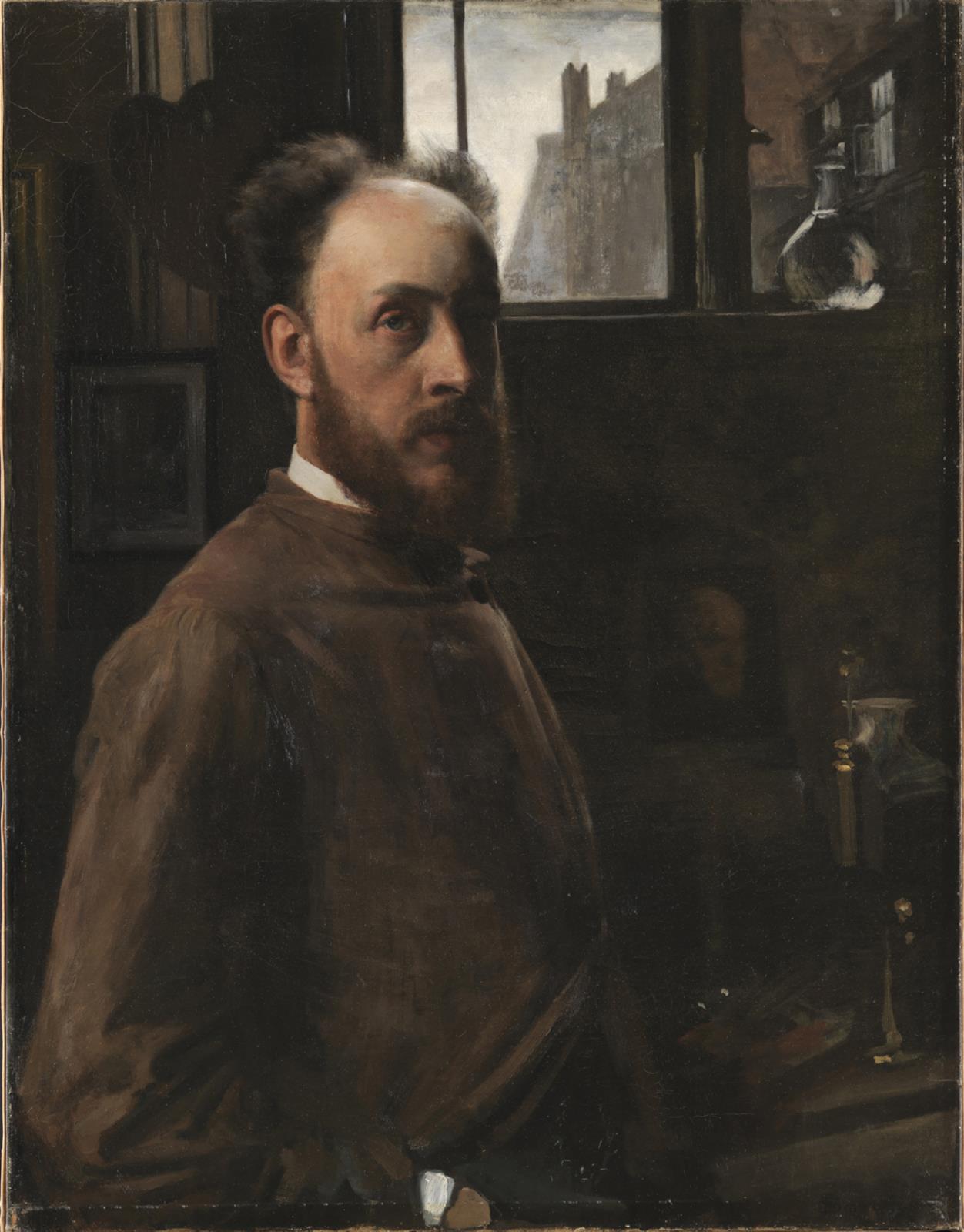 Frans Schwartz, Selvportræt