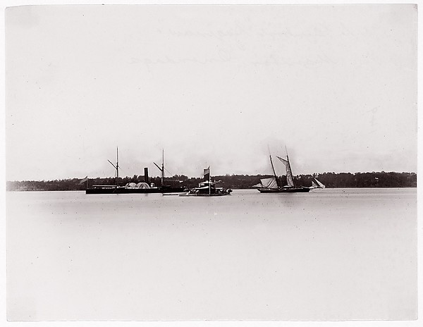 Unknown, [U.S.S. Onondaga on James River, Virginia]