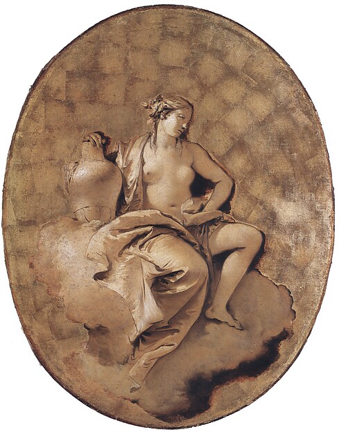 Giovanni Battista Tiepolo, A Female Allegorical Figure