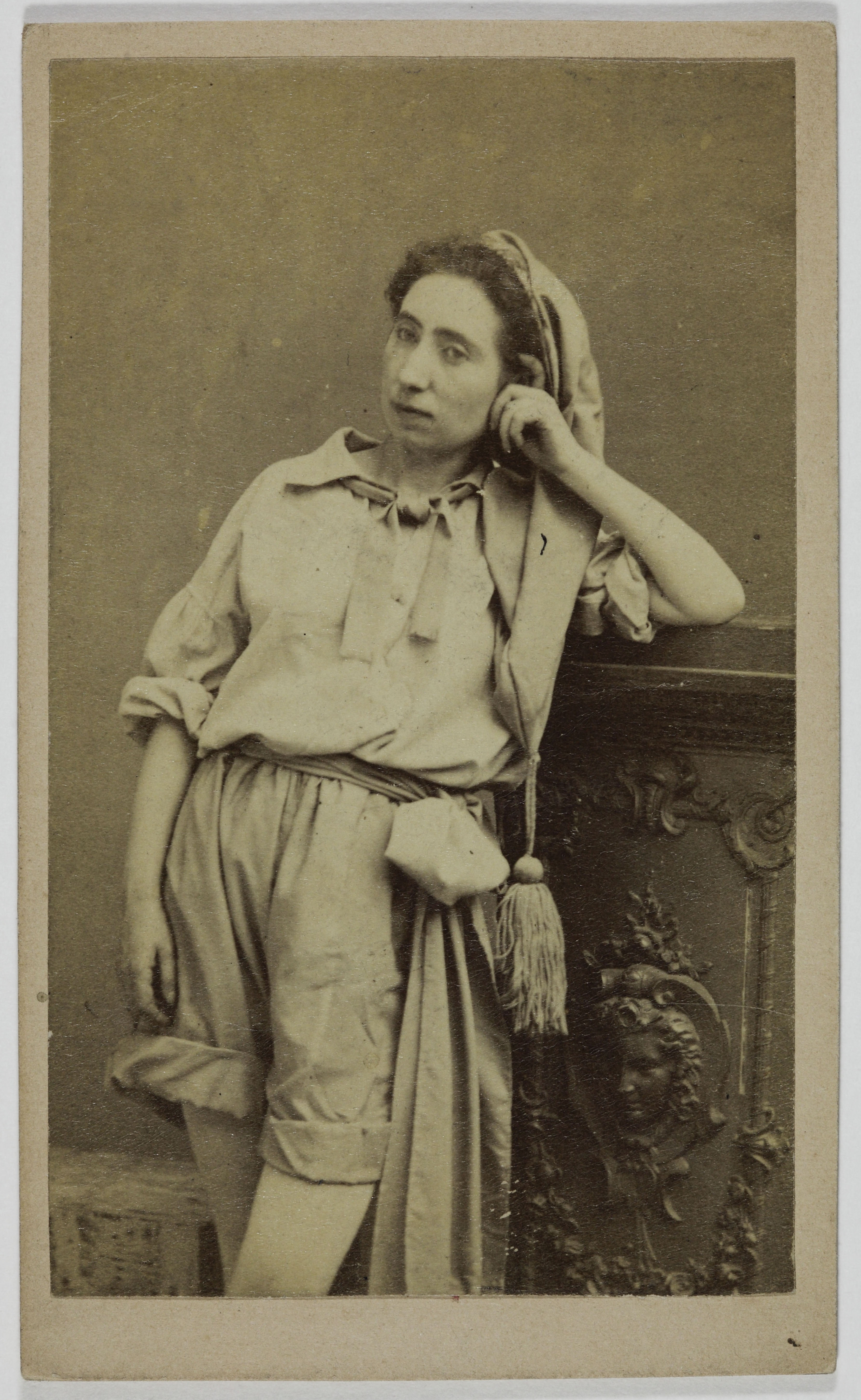Anonyme, Portrait d'Amélie, (danseuse)