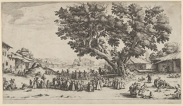 Jacques Callot, May Day Celebrations at Xeuilley