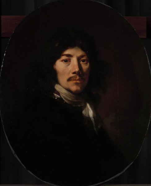Jacob van Loo, Bust of a Man with a Gorget, possibly a Self-Portrait