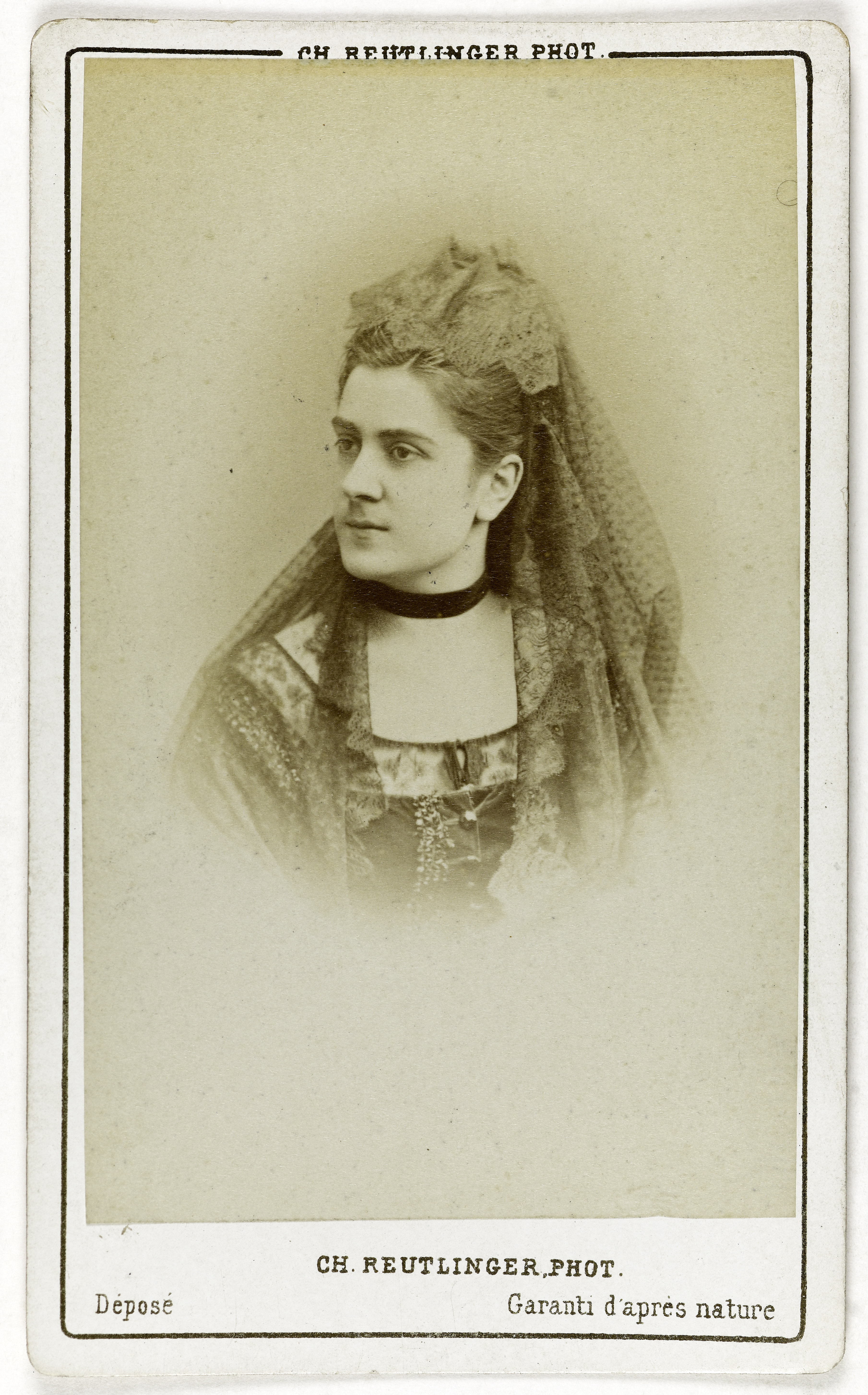 Charles Reutlinger, Portrait de Montoya, actrice.