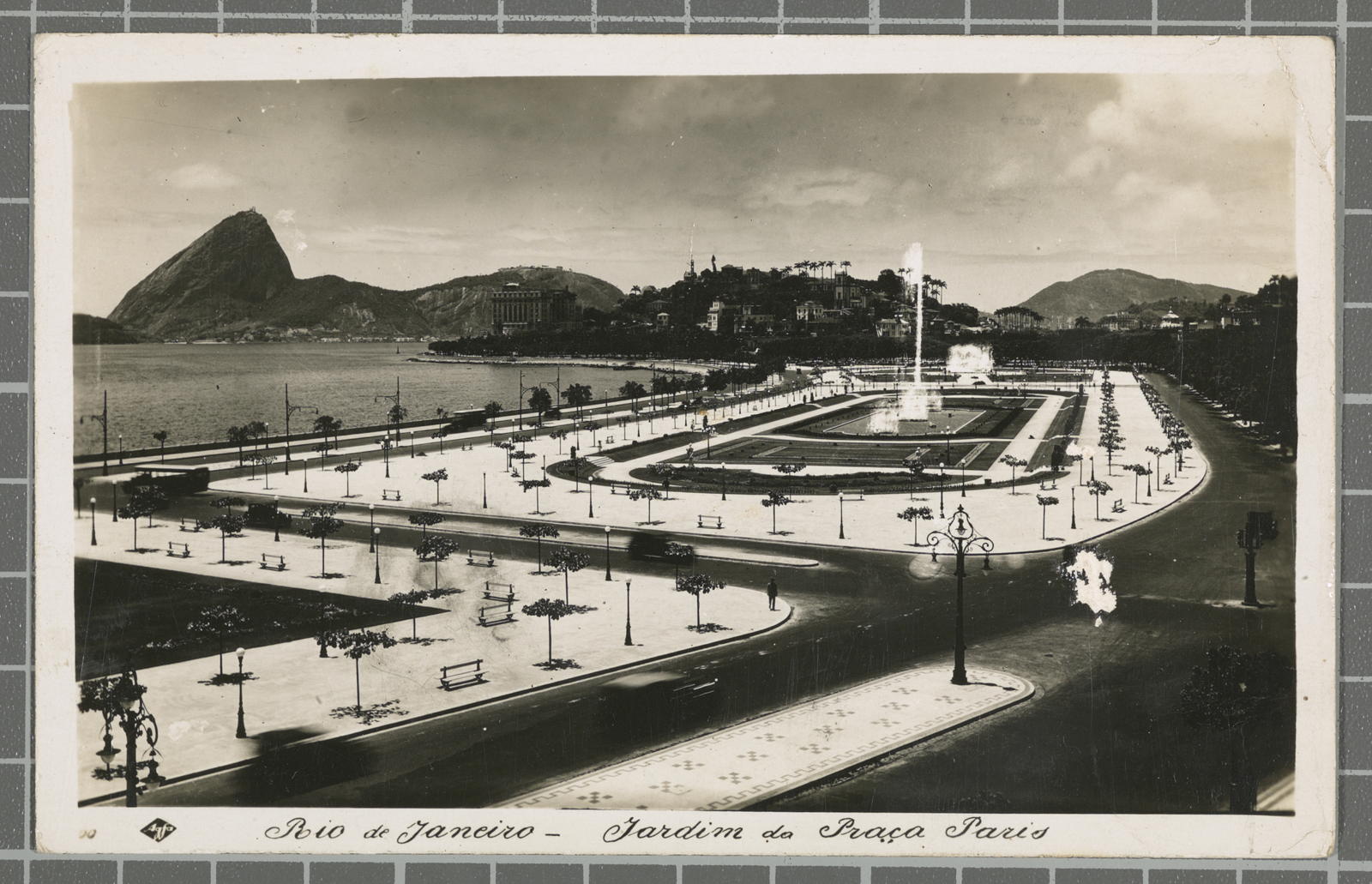 Desconegut, Rio de Janeiro - Jardim da Praça Paris