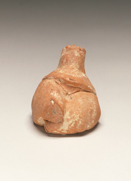 Unknown, Fragmentary Neolithic seated female figurine