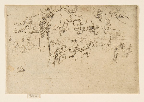 James McNeill Whistler, Sketch in St. James's Park