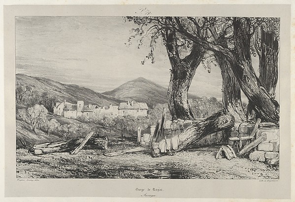Eugène Isabey, Royat Groove
