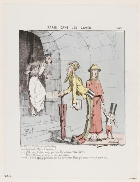 Colomb, B. (Moloch), Paris Dans Les Caves