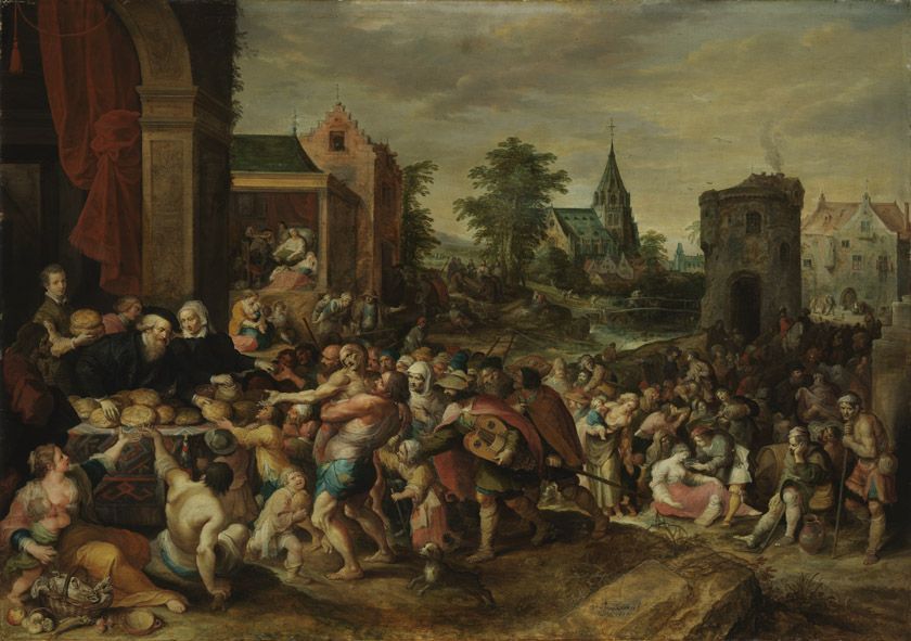Frans Francken the Younger, Sieben Werke der Barmherzigkeit