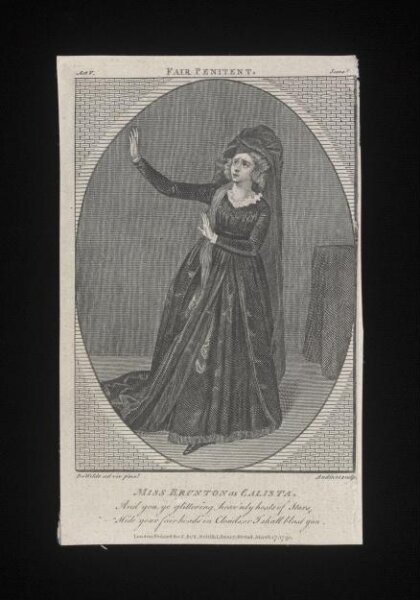 Samuel De Wilde, Miss Bruton as Calista