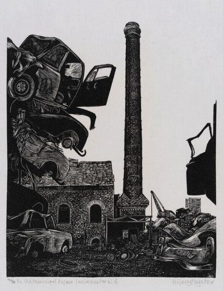Hilary Paynter, The Old Municipal Refuse Incinerator W6