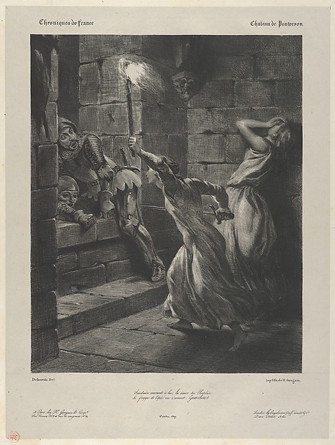 Eugène Delacroix, Duguesclin's Sister