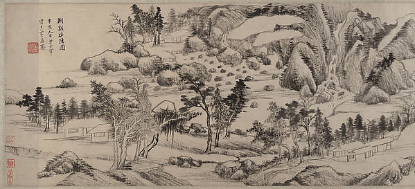 Dong Qichang, Invitation to Reclusion at Jingxi