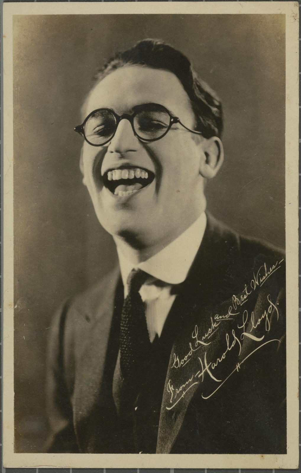 Desconegut, Harold Lloyd