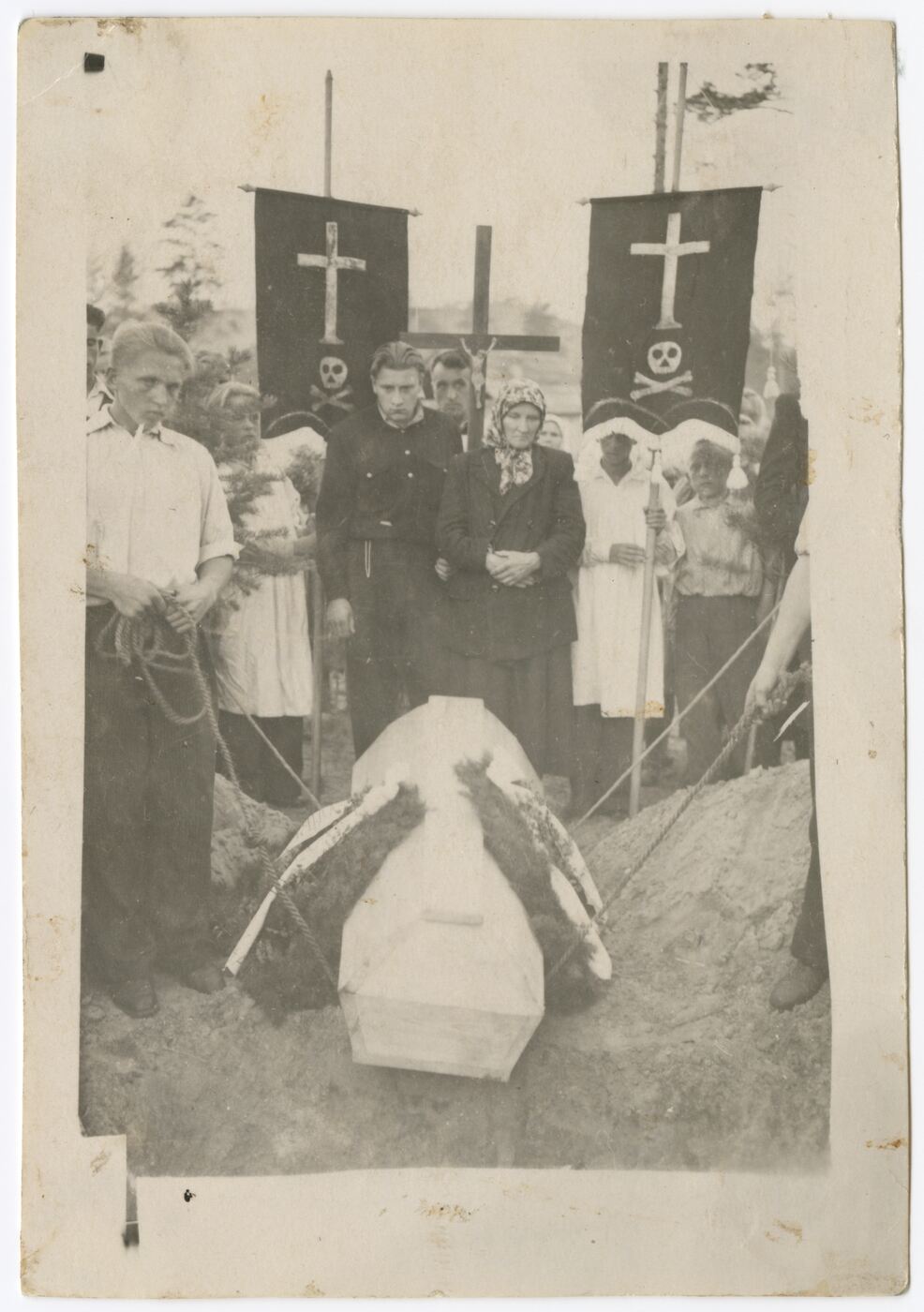 Nežinomas autorius, Benedikto Petkausko laidotuvės