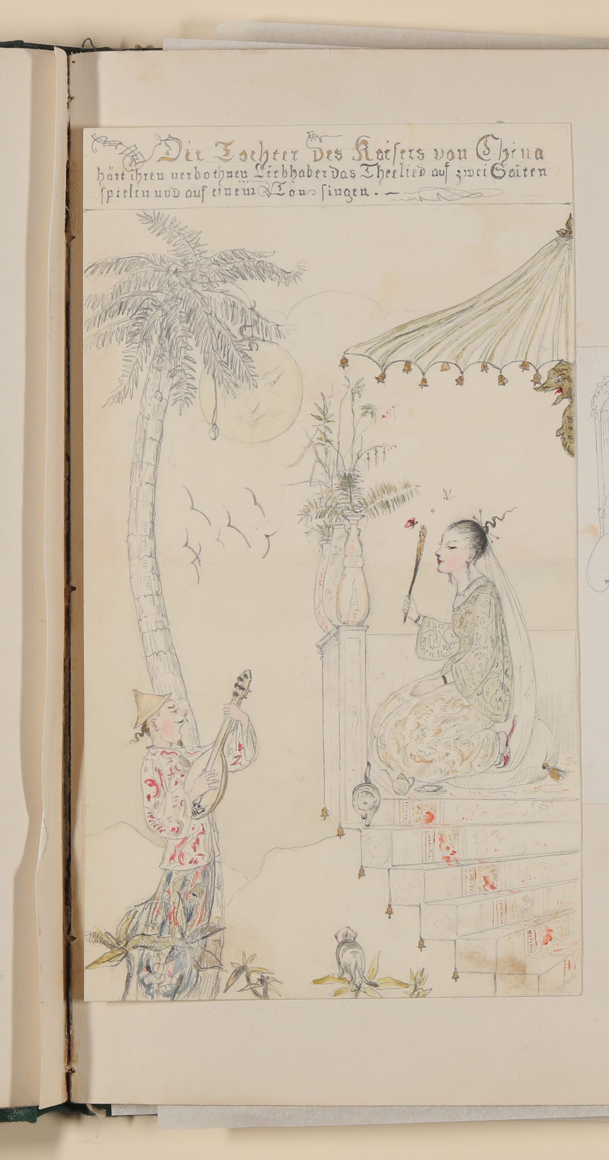 Gisela von Arnim, Chinesisches Ständchen [aus einem Album aus dem Besitz der Bettine-Töchter]