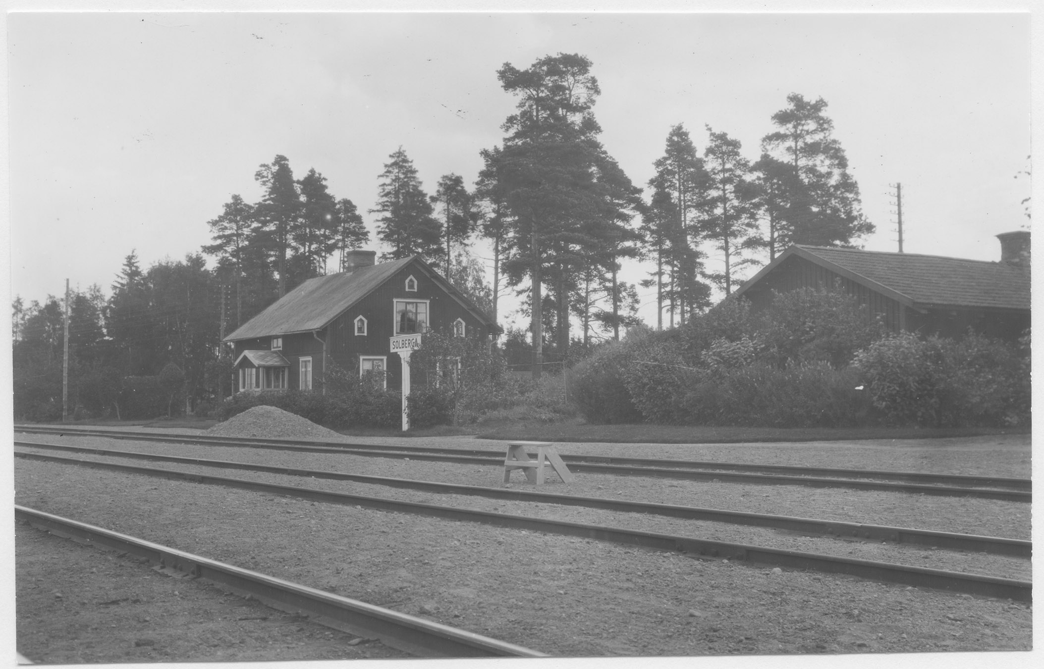 Mårten Sjöbeck, Solberga station