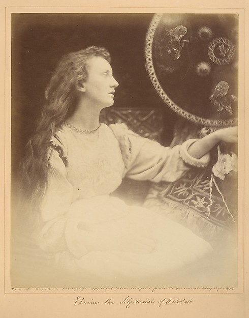 Julia Margaret Cameron, Elaine the Lily - Maid of Astolat