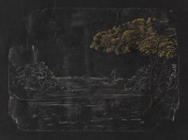 Unknown, One of twenty-seven paintings, mainly depicting hunting scenes.