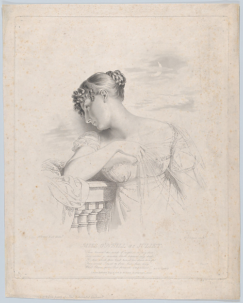 George Dawe, Miss O'Neill as Juliet