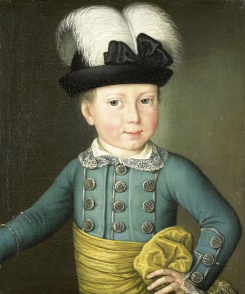 anonymous, Portrait of William Frederick, Prince of Orange-Nassau, later King William I, as a Child