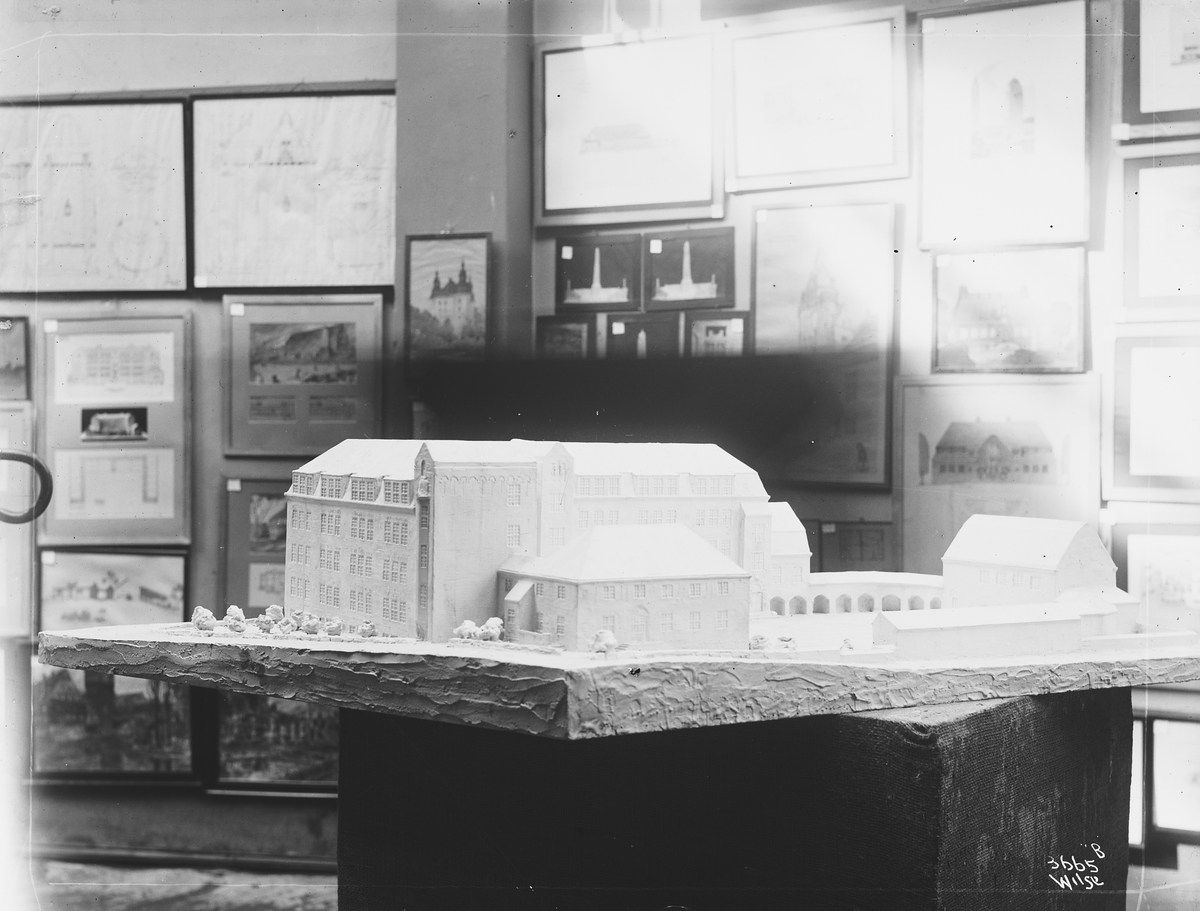 Anders Beer Wilse, Prot: Arkitektudstilling