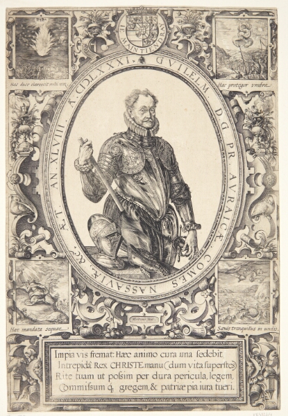 Hendrick Goltzius, Vilhelm af Oranien