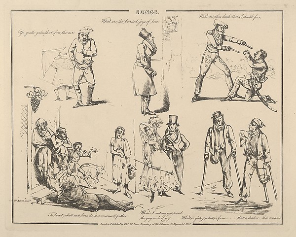 Henry Thomas Alken, Songs: "Ye gentle gates that fan the air..."