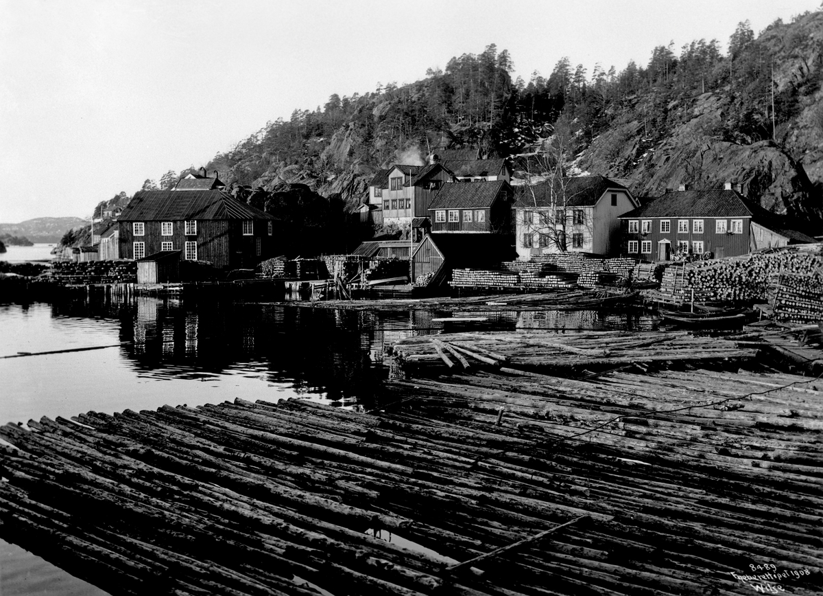 Anders Beer Wilse, Prot: Kragerø - Hugsteplads 14/2 1908