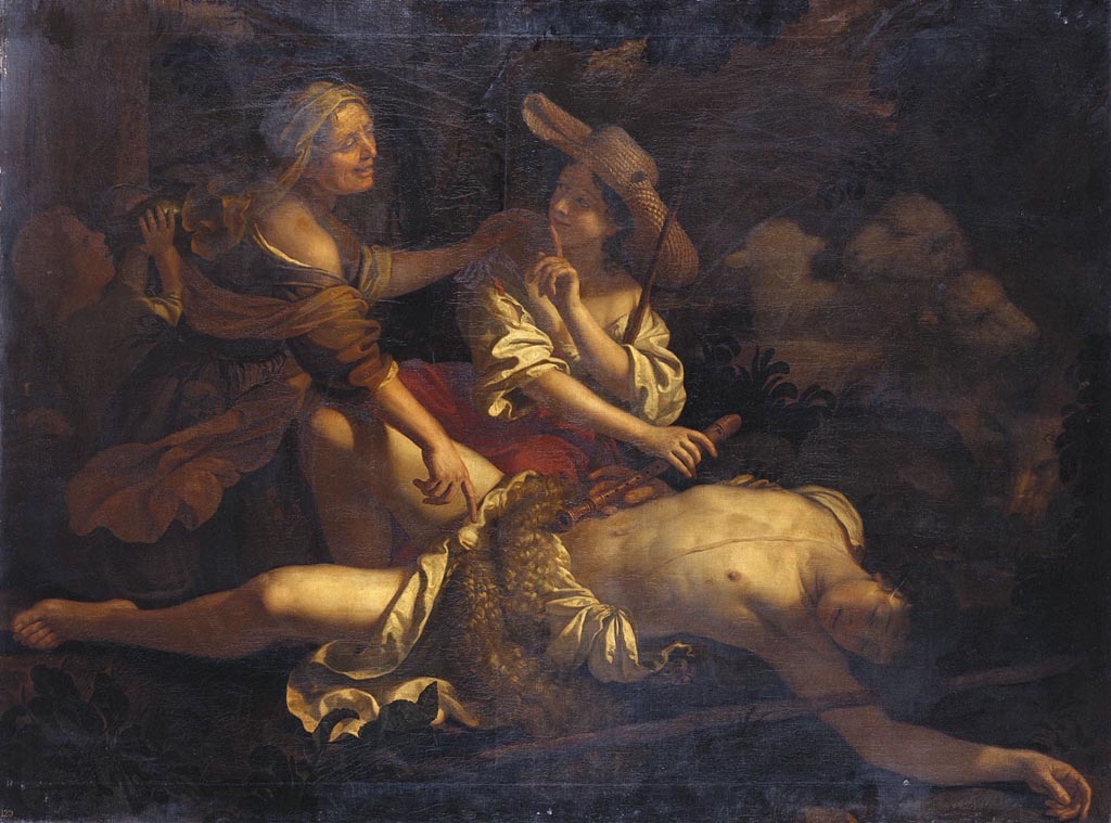Benedetto Gennari II, A Sleeping Shepherd Discovered by Two Women