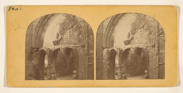 Francis Frith, Elgin Cathedral, Chapter House.