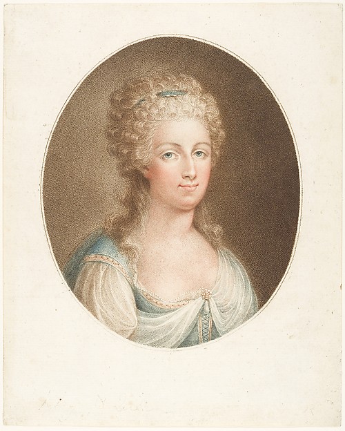 Anonymous, French, 18th century, Portrait of Marie Antoinette